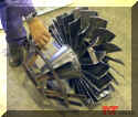 Fan Stator Flame Holder